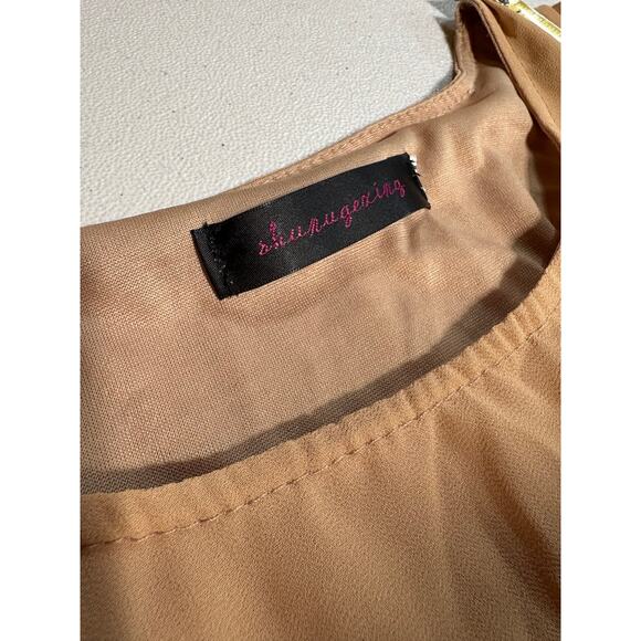 Boutique Dress, Small, Elastic Waist, Knee Length - Picture 3 of 4